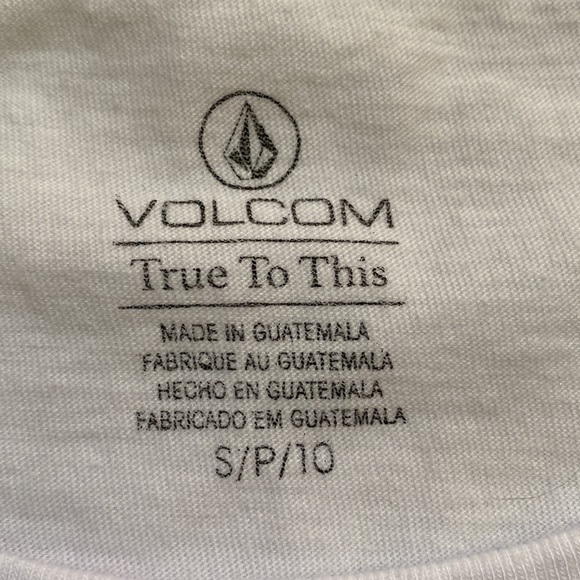 VOLCOM White Multicolor Graphic Tee - Picture 6 of 6